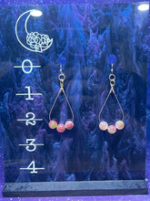 Load image into Gallery viewer, Crystal Hand Beaded Earrings