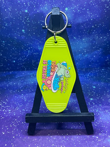 Funny Motel Key Chain