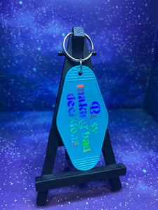 Funny Motel Key Chain