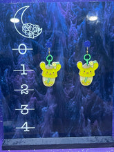 Load image into Gallery viewer, Kawaii Bow Cat and Friends Acrylic Earrings
