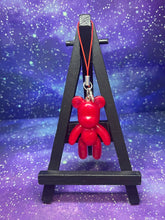 Load image into Gallery viewer, Teddy Bear Made In-House Resin Keychain
