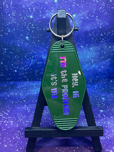 Funny Motel Key Chain
