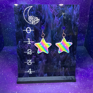 Star Acrylic Earrings