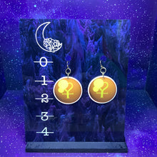 Load image into Gallery viewer, Anime Moon Princess Acrylic Earrings
