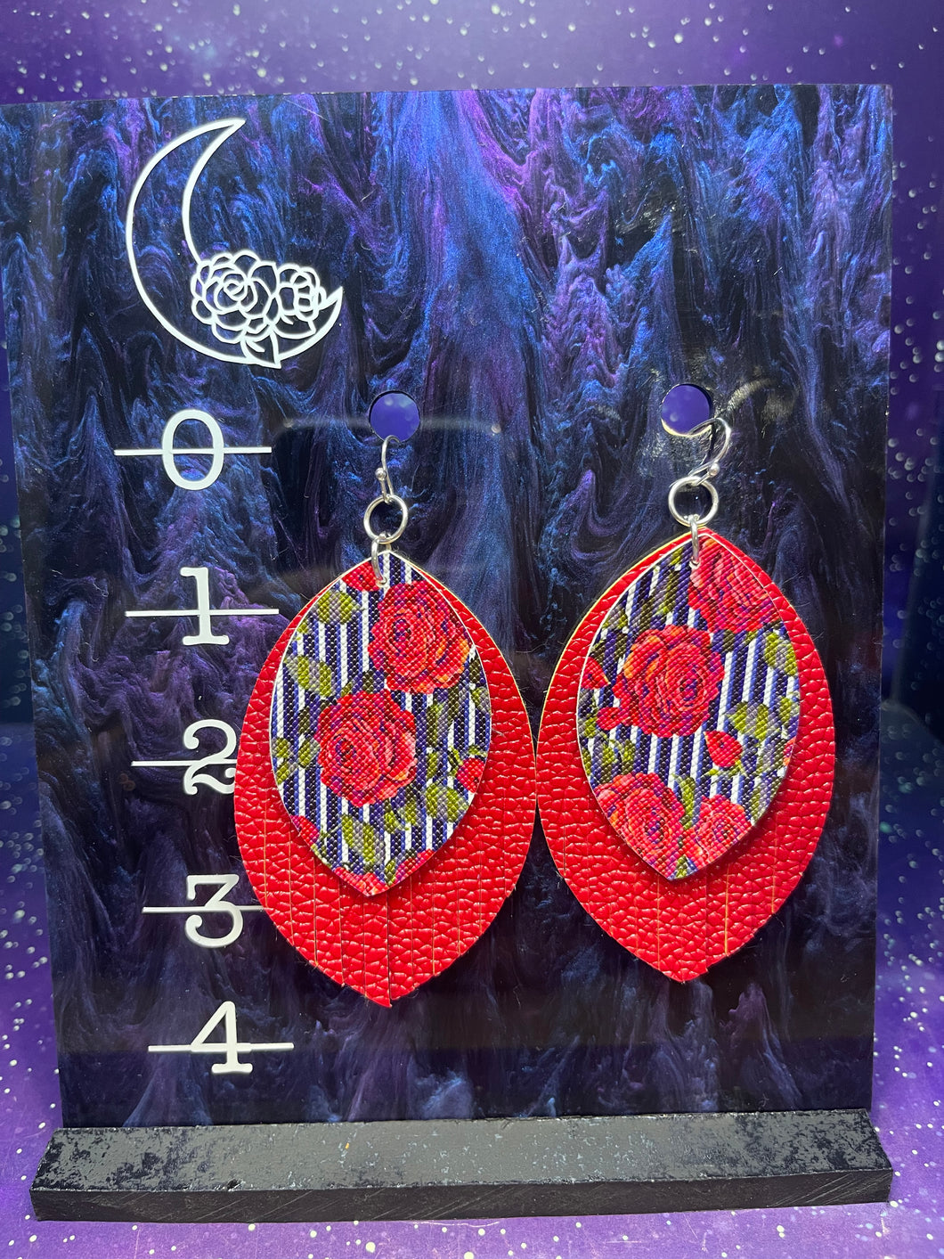 The Lola Earrings - Floral