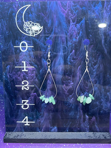 Crystal Hand Beaded Earrings