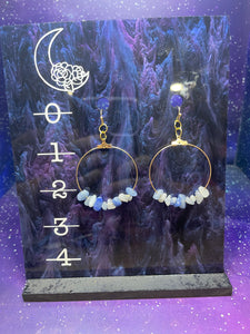Crystal Hand Beaded Earrings