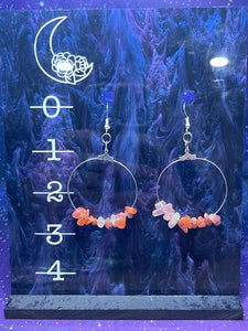 Crystal Hand Beaded Earrings