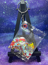 Load image into Gallery viewer, Anime Monsters Pocket Shaker Keychain

