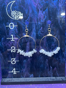 Crystal Hand Beaded Earrings
