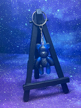 Load image into Gallery viewer, Teddy Bear Made In-House Resin Keychain
