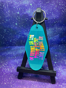 Funny Motel Key Chain
