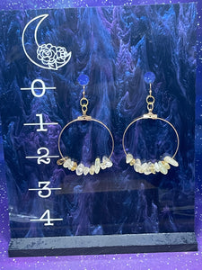 Crystal Hand Beaded Earrings