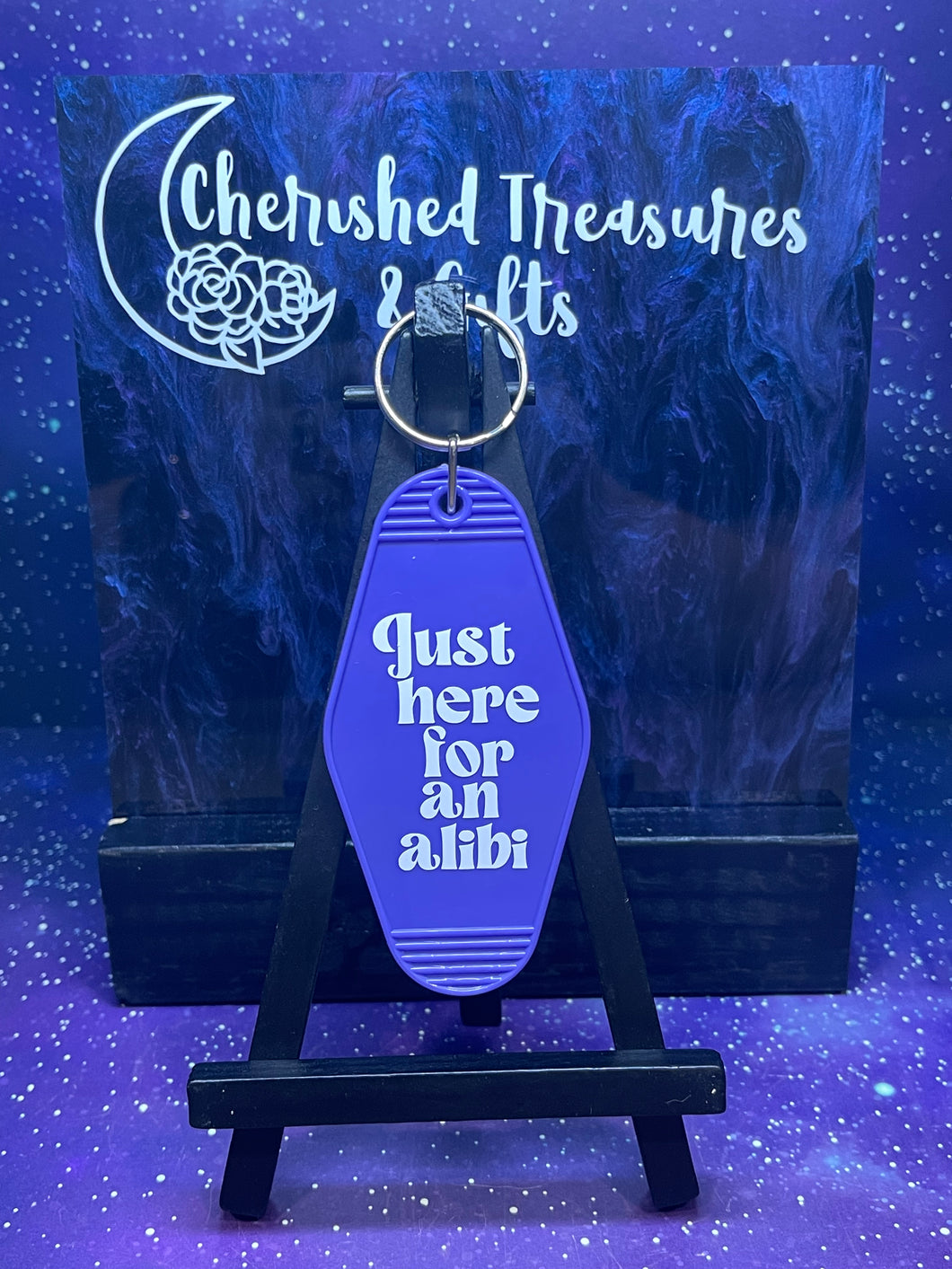 Alibi Motel Keychain