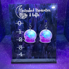 Load image into Gallery viewer, Witchy Acrylic Earrings
