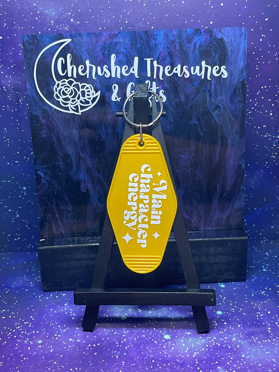 Main Character Energy Motel Keychain