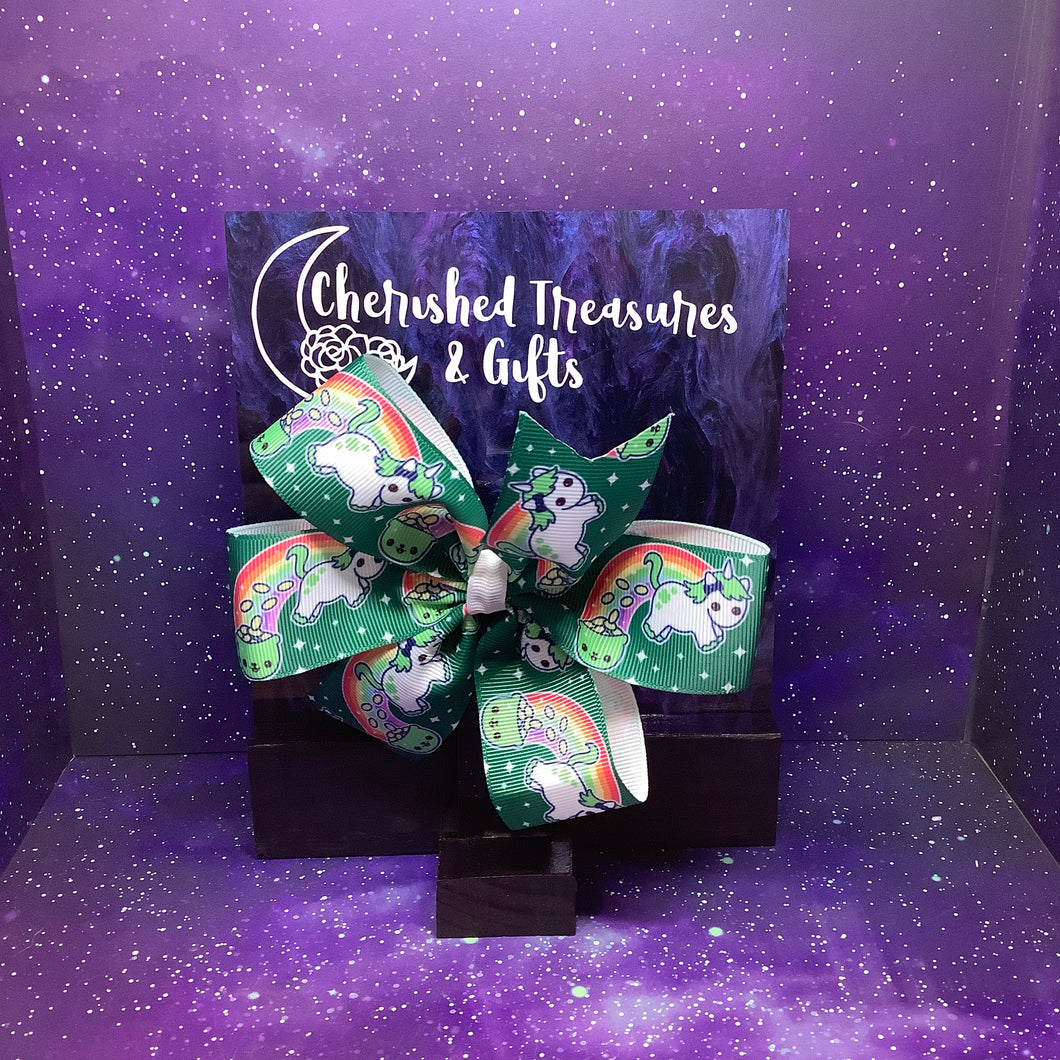 The Jumbo Penny Bow - Saint Patrick’s Day