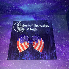 Load image into Gallery viewer, The Mini Bowie Bow - Fourth of July
