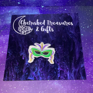 Mardi Gras Feltie Clip