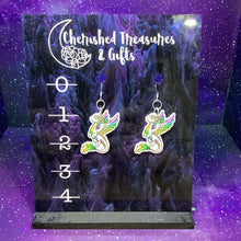 Load image into Gallery viewer, Dragon Acrylic Earrings
