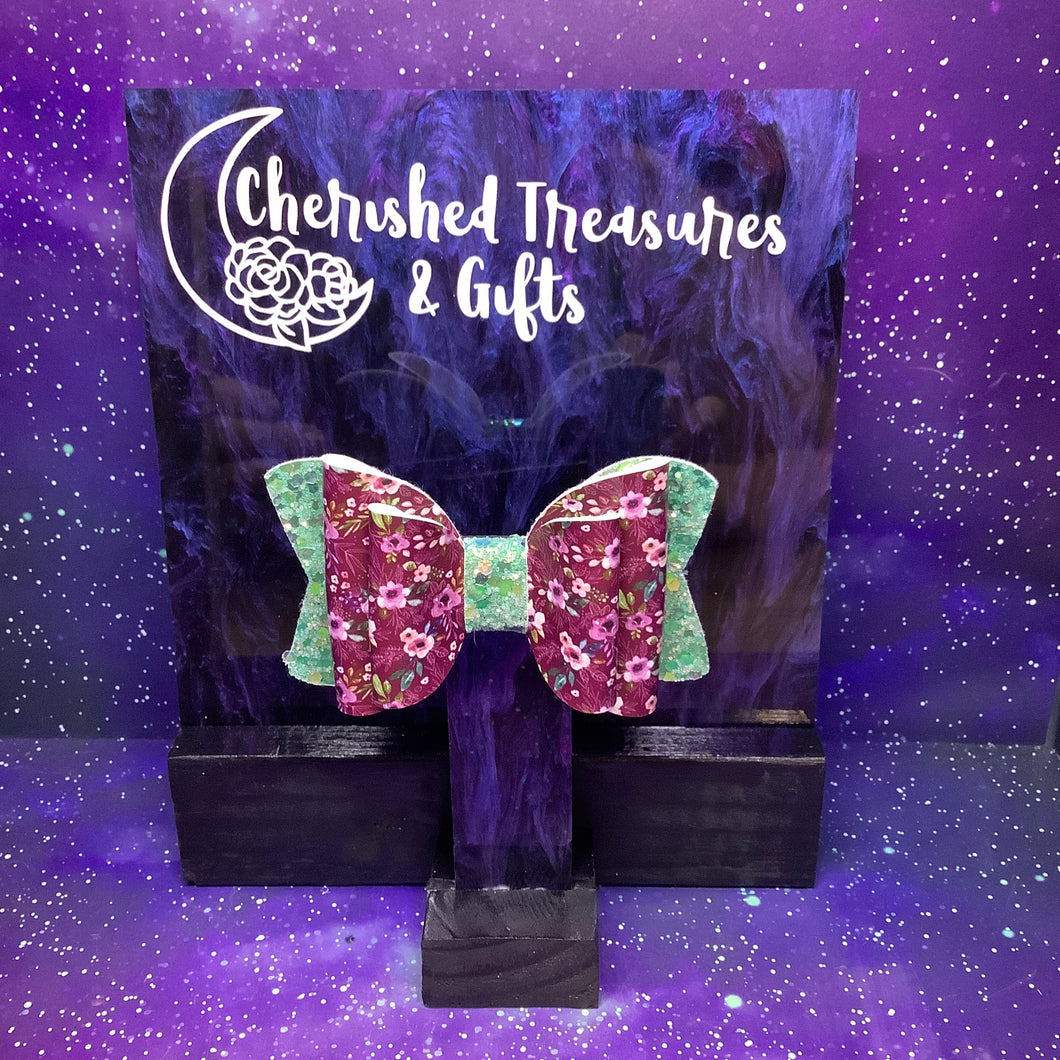 The ScarJo Bow - Floral