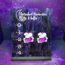 Load image into Gallery viewer, Witchy Acrylic Earrings
