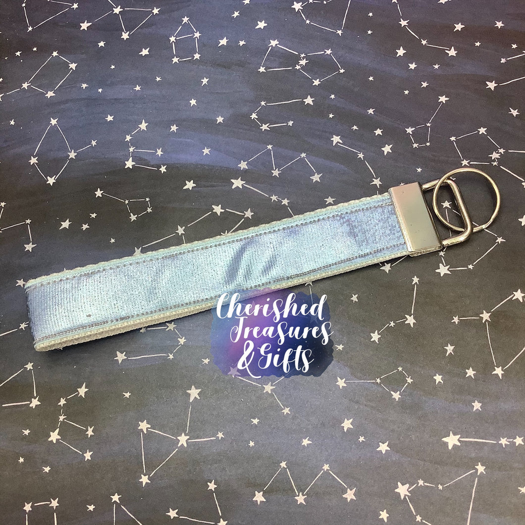 Light Blue Holo Key Fob