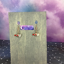 Load image into Gallery viewer, The Charmed Earrings - Anime Capturing Cards
