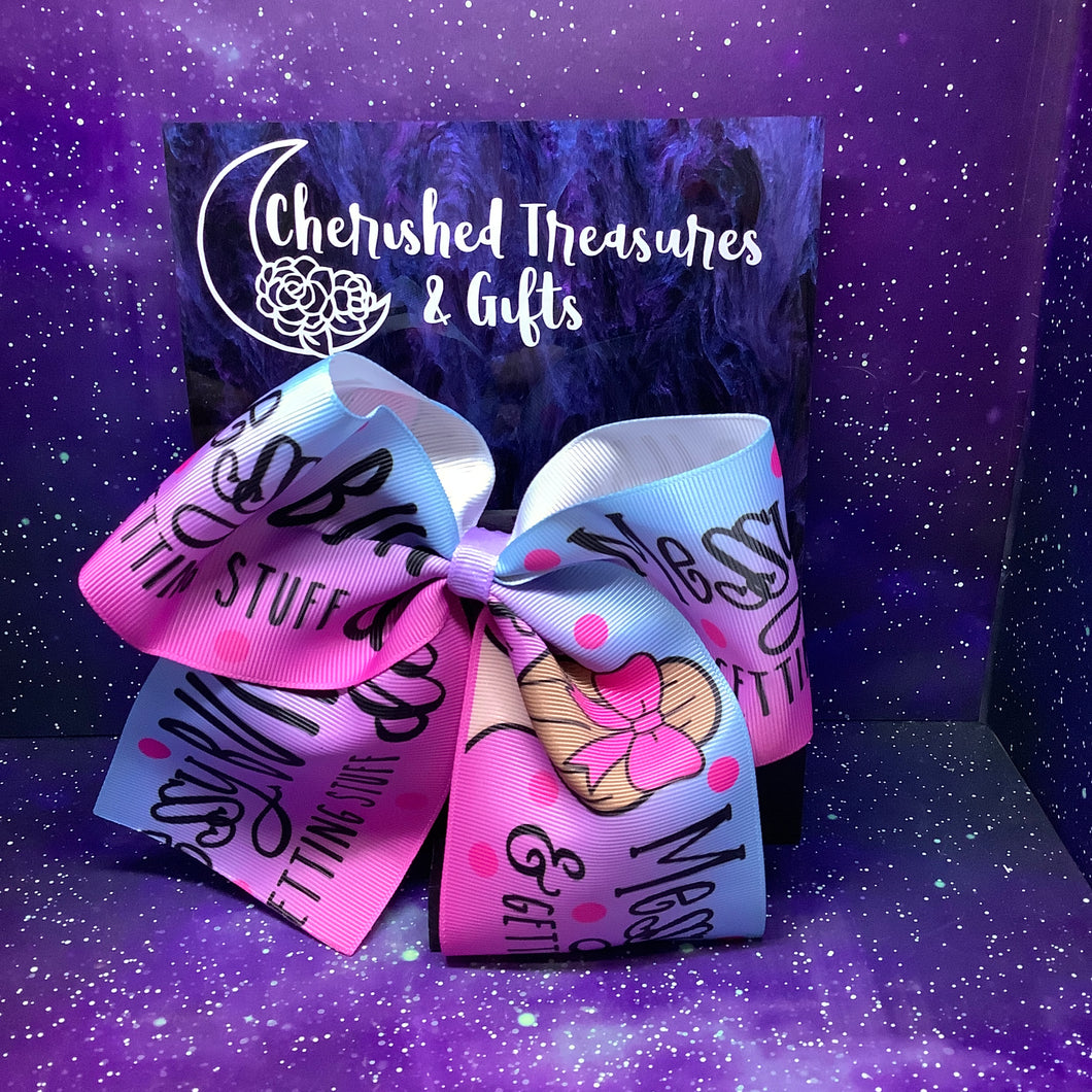 The Cher Bow - Messy Bun