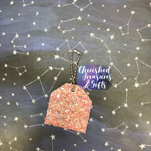 Load image into Gallery viewer, The Maggie Keychain - Solids and Glitters
