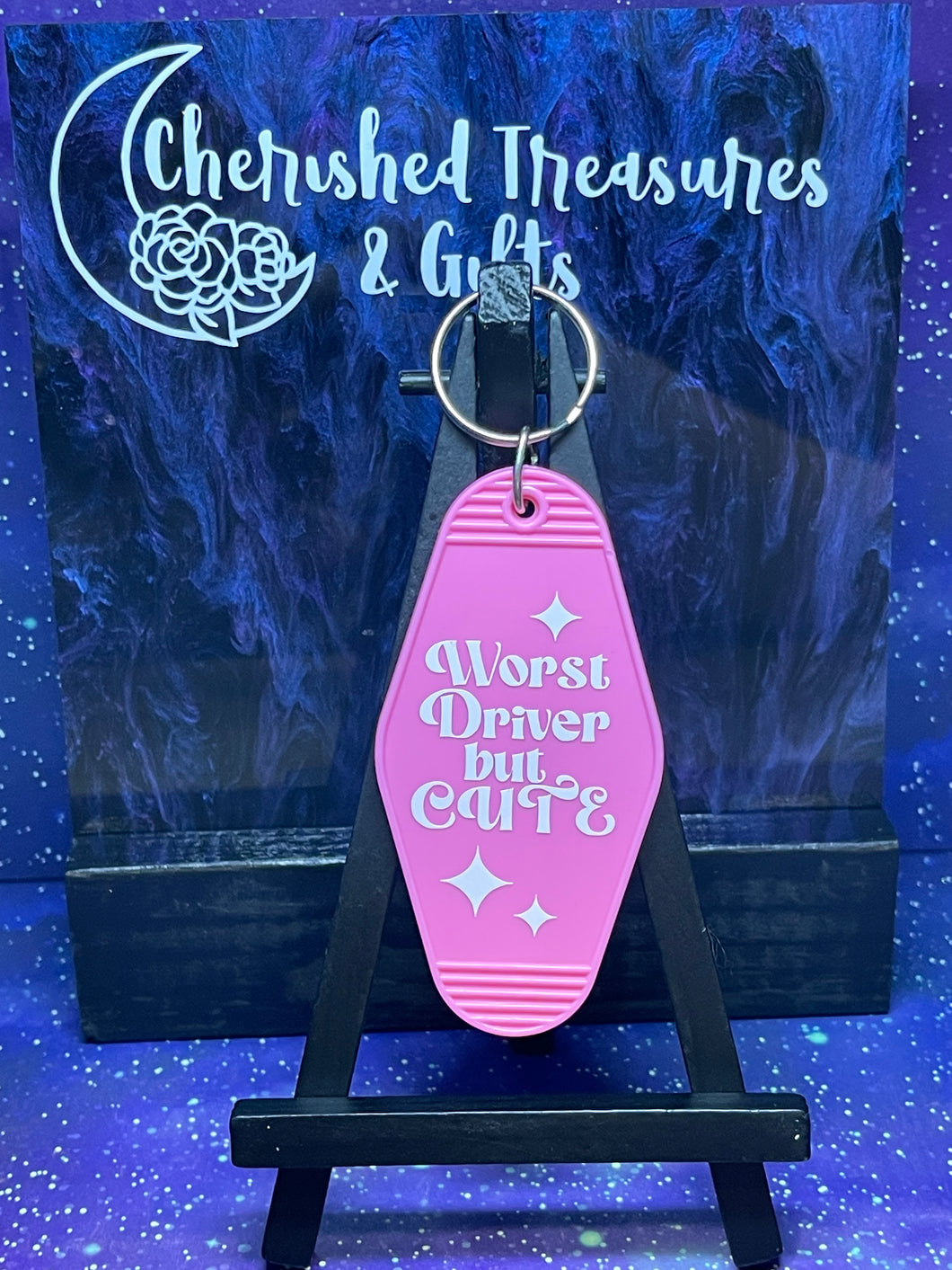 Driver Motel Keychain