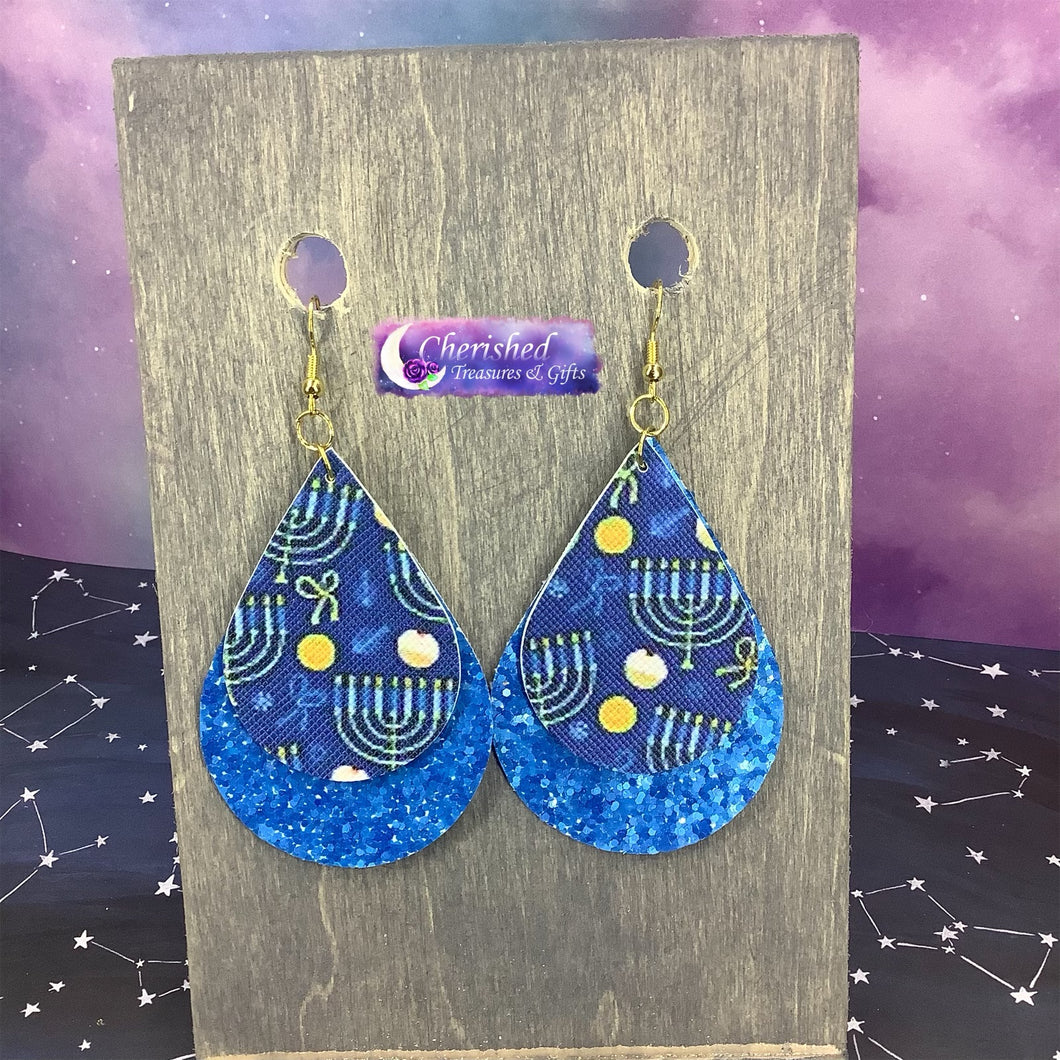 The Ashlynne Earrings - Hanukkah