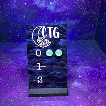 Load image into Gallery viewer, Moonstone Inspired Earring Studs

