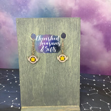 Load image into Gallery viewer, The Charmed Earrings - Anime Capturing Cards
