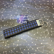 Load image into Gallery viewer, Plaid Key Fob
