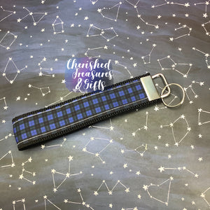 Plaid Key Fob