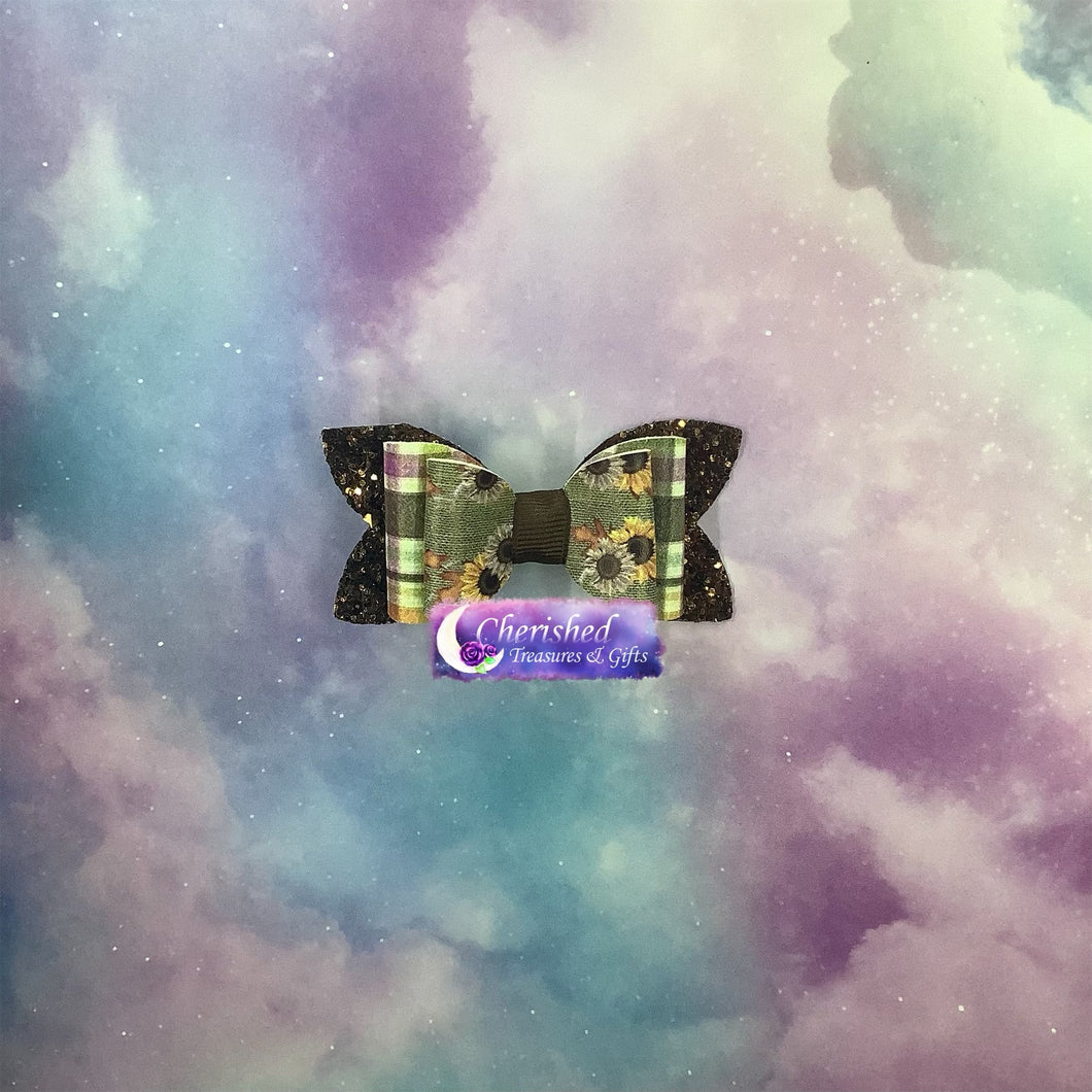 Fall Floral Bow