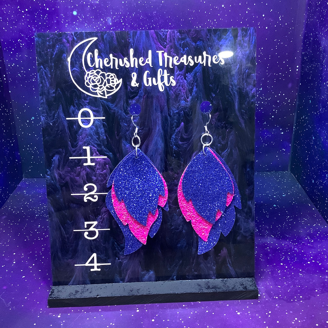 The Serafina Earrings - Glitter