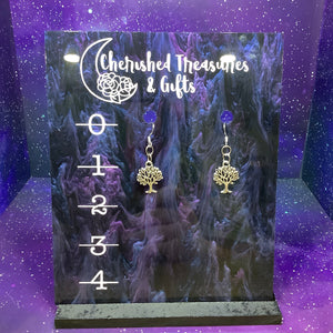 The Charmed Earrings - Tree