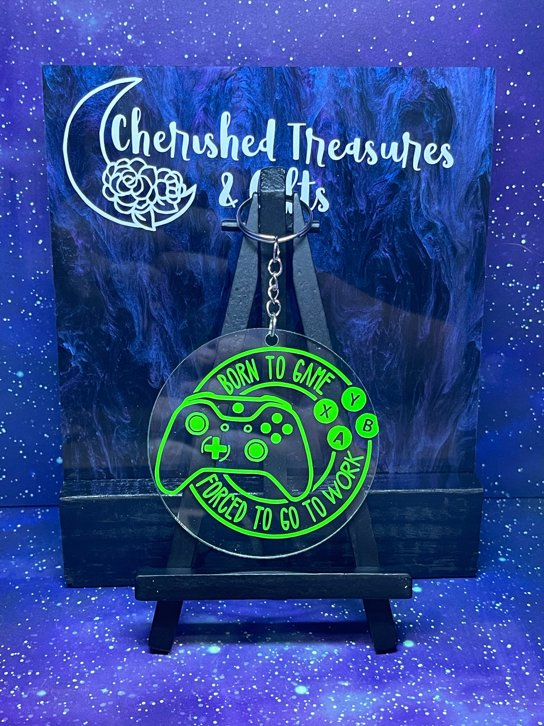 Video Game Acrylic Keychain