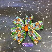 Load image into Gallery viewer, The Penny Bow - Video Game Fast Hedgehog
