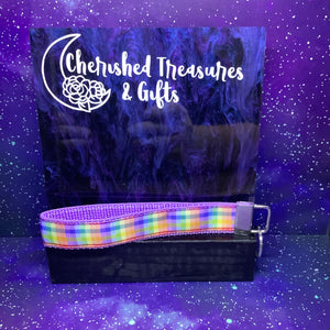 Plaid Key Fob