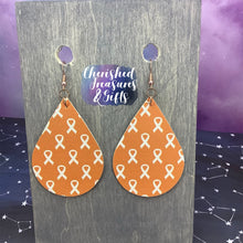 Load image into Gallery viewer, The Rachel Earrings - Awareness Ribbons
