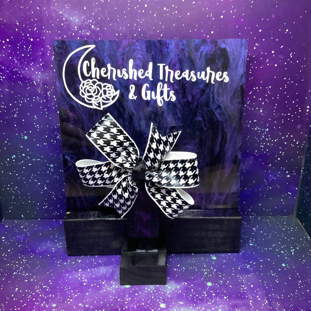 The Penny Bow - Houndstooth