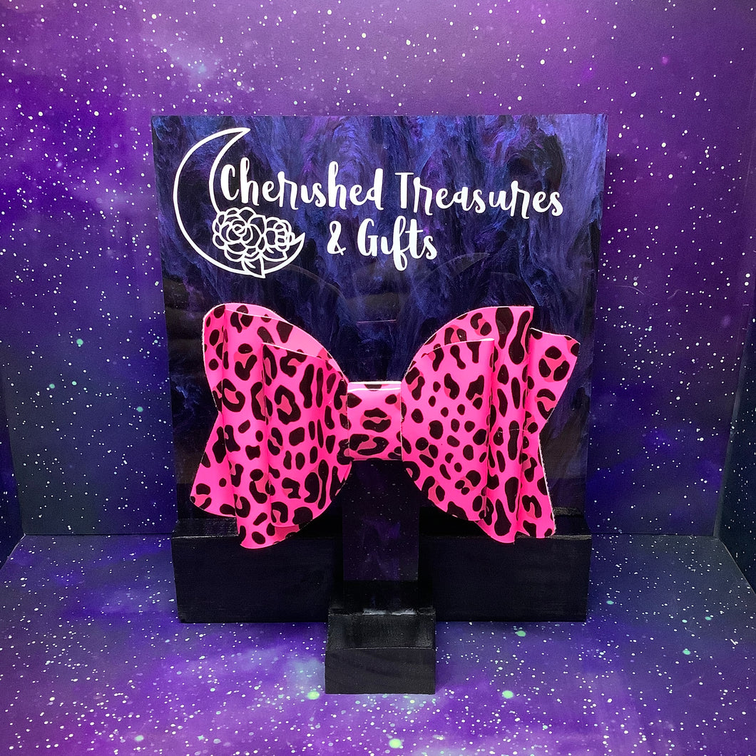 The Scarlett Bow - Animal Print