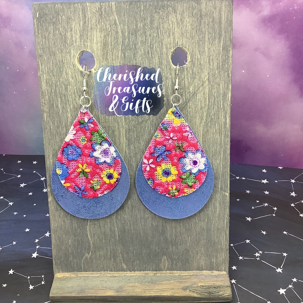 The Ashlynne Earrings - Floral